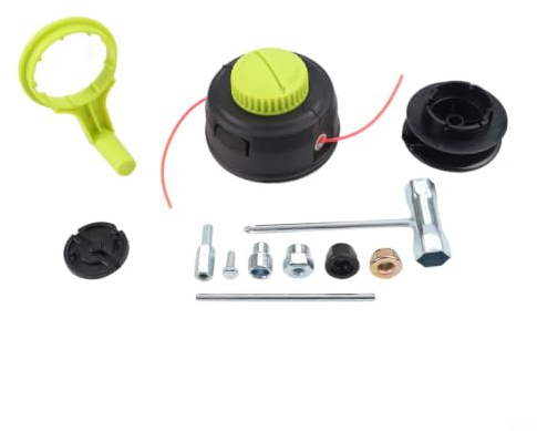 Trimmer Head Kit M8X1.25 T35 for P2009 RY15523A RY15523AVNM - Plastic Grass Replacement for Lawn Care Garden Tools 12cm