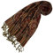 Lorenzo Cana - Damen Schal aus weicher Wolle aufwändiges Paisley Muster bunt mehrfarbig 35 x 160 cm Wollschal Wolltuch Damenschal Damen 78402