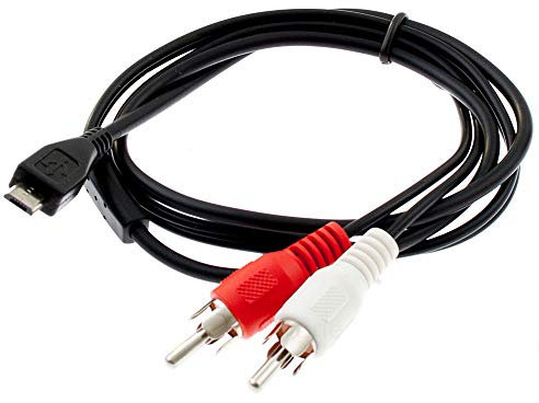 cellePhone Câble de Musique Micro-USB Mâle à RCA