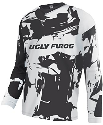 UGLY FROG Herren Element Racewear Motocross Jersey MX Enduro Downhill Trikot Mountain Bike Motorrad Wear Top Schutzkleidung Innen