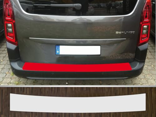 is-tuning kompatibel mit Citroen Berlingo Multispace, ab 2018 Lackschutzfolie Ladekantenschutz transparent