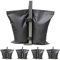 Pop-up Gazebo Tasche Super Heavy Duty Gewicht Taschen Gazebo SandWeights Taschen Taschen Bein Gewichte für Pop-up Zelt Zelte Schattierungen Umbr Ella Trampoline 4 Packungen schwarz Oxford