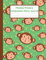 Monkey Primary Composition Story Journal: Dotted Mid Line And Drawing Space Notebook For Grades K-2 | Monkey Draw And Write Journal For Kids | Handwriting Practice Paper | 120 Pages | 8.5 x 11 In