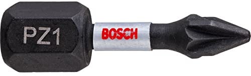 Bosch 2X PRO Pozidriv Impact Bit (100 x 50 mm, Professional Accessory Screwdriver, Screwdriver)