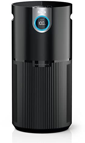 Shark Clean Sense Air Purifiers for Home, Office, and Bedroom with HEPA Filter, Covers Up To 1200 Sq Ft,Removes Smoke, Pet Hair, Dander, Allergens, and Dust, HP202