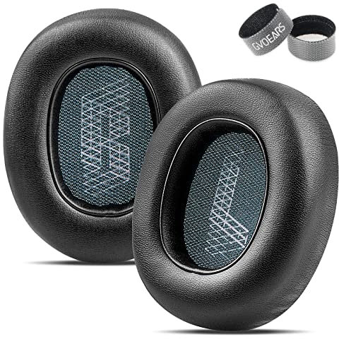 Replacement Ear Pads for JBL Live 650/660BTNC E65BTNC Headphone, Ear Cushions Headset Earpads with Noise Cancelling Memory Foam