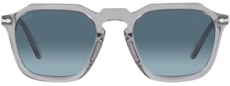 PERSOL PO 3292S Transparent Grey/Blue Shaded 50/21/145 Unisex Sonnenbrillen