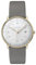 JUNGHANS max Bill Unisex Funkuhr Mega Solar Grau/Goldfarben 059/7324.02