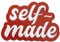 Finally Home Patch zum Aufbügeln - Selfmade Spruch | Handmade Patches, DIY Sprüche Aufbügler, Kleiner Oranger Flicken, Vintage Label Aufnäher