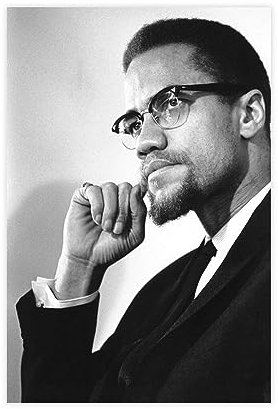 Malcolm X Poster auf Leinwand, Schlafzimmer, Dekoration, Sport, Landschaft, Büro, Raumdekoration, Geschenk, ungerahmt, 30 x 45 cm