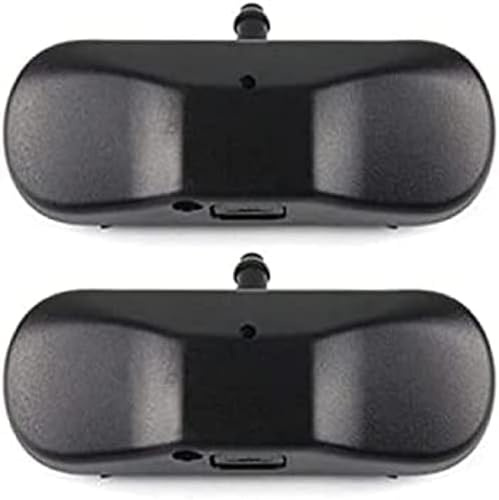 2 x Spruzzatori per ugelli a getti lavavetri,per Golf MK5 MK6 2004 2005 2006 2007 2008 2009 2010 2011 2012 2013,Ugelli della rondella del tergicristallo