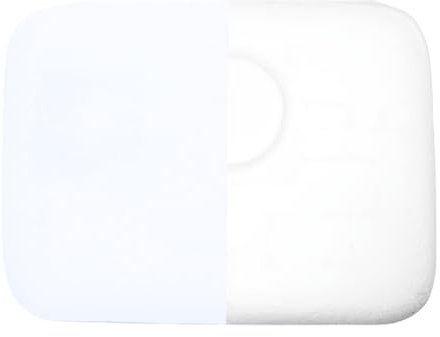 Boquerias - Cuscino Neonato in Memory foam con Federa in 100% Cotone - 31x24x4x4,5cm - Cuscino Anti soffoco per la culla o il lettino del tuo bambino - Idea regalo di Natale o Nascita - Made in Italy