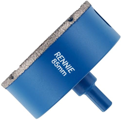 85mm Diamond Hole Saw Drill Bit With Tri Shank For Porcelain Tiles Ceramic Slate Stone Granite Marble Glass. Diamond Core Holesaw/Hole Cutter