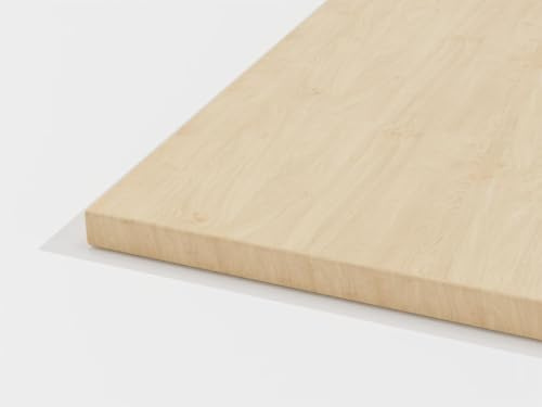BISLEY Desktop, melaminharzbeschichtete MFC Tischplatte, mit 2 mm ABS Kante, DT251206005, H: 25 x B:1200 x T:600 mm, 014 ahorn