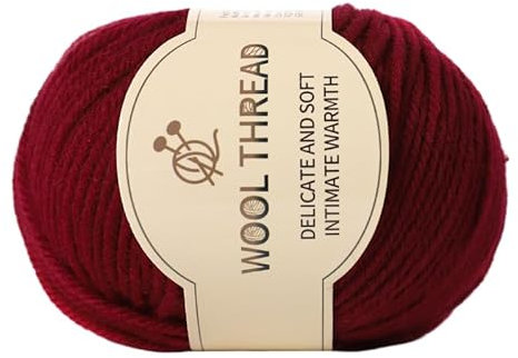 Grobe Wolle Häkelgarn Strickwolle 50g x 4pcs für Pullover, handgemachte Schals und DIY Baby Projekte (11)