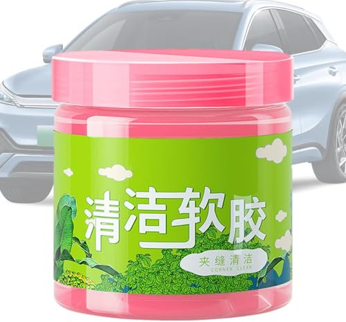 Dranng Masilla de Limpieza de Coche, Masilla y pegajosa para Coche, Limpiador de ventilación de Coche, Gel removedor de Detalles portátil para Limpieza de Teclado de computadora de Coche