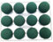 Csafyrt 12Pcs Floral Foam for Wine Bottles, Round Mini Floral Foam Holder Multi-Use Suuplies for Wedding Table Centerpieces and Wine Bottle Decorations