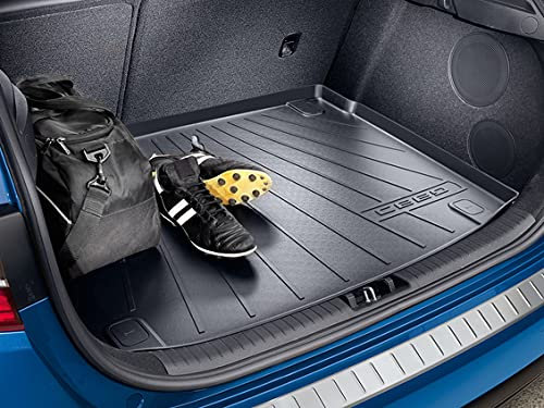 Kia Ceed Kofferraumeinlage aus halbstarrem Polyethylen für Fahrzeuge mit hohem Ladeboden mit Logo Ceed Original J7122ADE05
