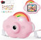 Selvim Kinderkamera [Lammform& Rosa], 40MP 1080P Dual Selfie Kamera Kinder, 2,4’’ IPS Bildschirm Video Digitalkamera mit 32GB Karte, Spielzeug Kamera Geschenke für 3-12 Jahre alte Mädchen Jungen