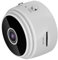 HD 1080P Mini WiFi IP Camera A9 HD 1080P Mini WiFi IP Camera Wireless Indoor Outdoor CCTV Smart Home Security IR Cam(White)