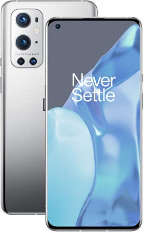 OnePlus 9 Pro 5G Smartphone con Fotocamera Hasselblad, 12 GB RAM + 256 GB, Grigio (Morning Mist) (Ricondizionato)