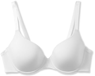 Calida Damen Eco Sense T-Shirt BH, Blickdicht, weiß, B