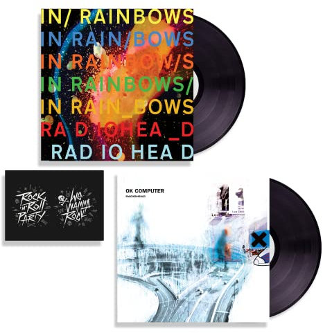 Radiohead (In Rainbows / Ok Computer) + Including Bonus Art Card