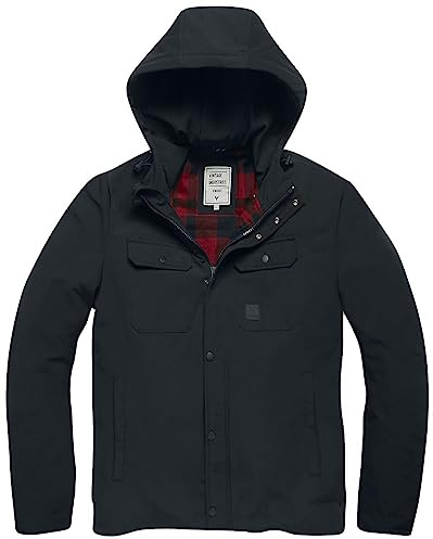 Vintage Industries Gareth Jacket Männer Übergangsjacke schwarz