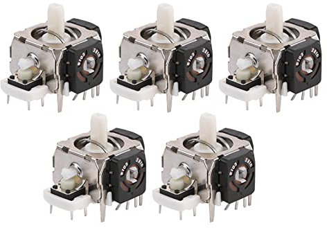 KIMISS Joystick Analogen Ersatz 3D Joystick 5 Stück für 360 Wireless Controller