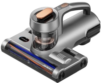 Jimmy BX7 UV Mattress Vacuum Cleaner, Anti Dust-Mite & Allergy, 600W with Double Brush Roller, HEPA Filtartion, for Pet Hair, UV & Ultrasonic Sterilisation for Bed, Mattresses & Upholstery