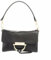 ABRO Damen Umhängetasche Temi Tasche, Schwarz/Gold