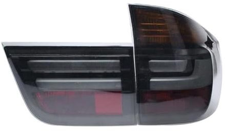 KIROJA Auto DRL LED Rücklicht Montage Geändert Signal Licht Fahren Blinker Licht Für BMW X5 E70 2007-2013 Autoersatzteile (Color : Black R), HUAIXU0428