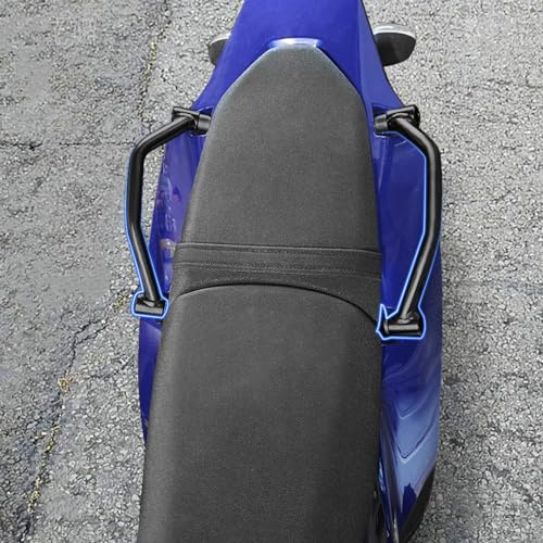 WOOGA Motorrad hintere Haltegriffe Rücksitz Sozius Passagier Haltegriff Griff passend für Ya&ma&ha TENERE 700 XTZ700 XTZ 700 Zubehör World Raid 2019-2024