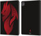 Head Case Designs Licenza Ufficiale AC Milan Logo Grafica Custodia Portafoglio in Pelle Compatibile con Apple iPad PRO 13 M4 2024