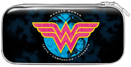 Lazerbuilt - Feste Transporttasche für Nintendo Switch Wonder Woman, Wonder Woman, Gaming