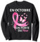 Octobre Rose 2024 Ruban Rose Sensibilisation Cancer Du Sein Sweatshirt