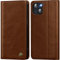 GUCASBE Handyhülle für iPhone 14 Hülle Premium PU Lederhülle Wallet Flip Case mit Magnet Kartenfach Standfunktion RFID Schutzhülle Klapphülle für iPhone 14, Retro Braun