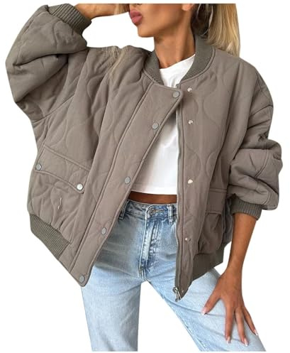 MODSGUE Damen Winterjacke Business Daunenjackenmantel Casual Steppjacke Frauen Warm Oberbekleidung Aesthetic Daunenmantel Elastischer Manteljacke In Trendigem