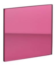 Gift Company Miroir, Glasuntersetzer, pink, 10x0,5x10cm