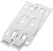 VILLCASE 2pcs Air Conditioner Wall Mounting Bracket for Indoor Units Flush Mount Bracket Quick Installation