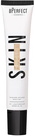 BPerfect Skin Fusion Skin Tint SPF 25 – Lightweight, Buildable Skincare Hybrid for a Radiant, Natural-Look Base – Shade 9 Light/Medium Warm Olive, 30ml