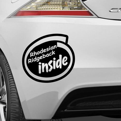 Pegatina Promotion Inside Rhodesian Ridgeback Aufkleber Auto Wohnmobil Laptop Wandtattoo Sticker Farbe&Größe wählbar