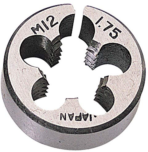 Draper 83813 M12 x 1.75 Circular Split Dies , Blue