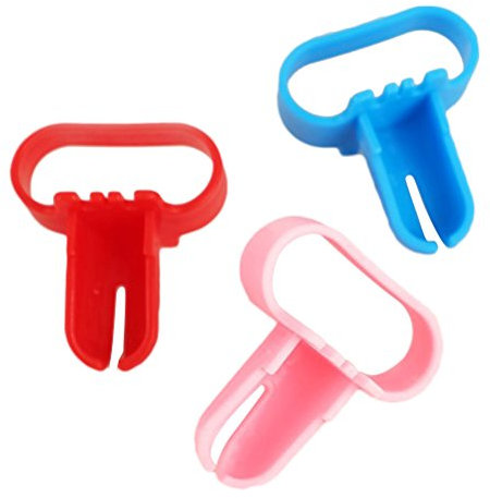 STOBOK 3 stücke Ballon Binden Werkzeug Ballons Knoten Clip für Heliumballons Gebläse Ballon Spalte Bögen