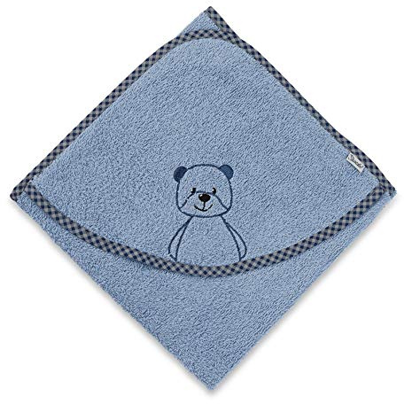 Sterntaler 7121871 Badetuch 100 x 100 Baylee, blau