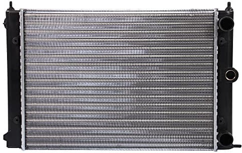BESTPRICE 1x Radiatore acqua motore compatibile con VW DERBY, GOLF 1 (17), GOLF 2, JETTA, PASSAT B2, POLO (86C 80), SANTANA (32B), SCIROCCO (53B)
