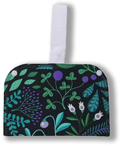 Natissy Bolsa Impermeable Doble de Algodón, Productos ecológicos y Lavables: salvaslips, compresas, Almohadillas de Maquillaje y de Lactancia; Todo Bien guardado y Listo para ser reutilizado