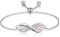 Personalisiert Silber Charme Armbänder zum Frau Mädchen Liebe Unendlichkeit Armbänder Kristall Einstellbar Kette Angepasst Geburtstag Mütter Tag Geschenke 2 Simuliert Geburtsstein und Graviert 2 Name