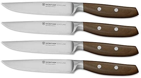 WÜSTHOF Epicure Steakmessersatz mit 4 Messern
