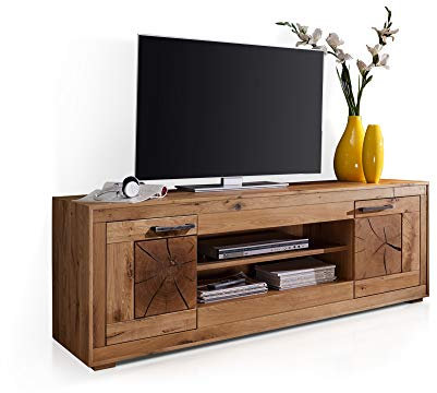 moebel-eins Winston TV-Element IV, Material Massivholz, Wildeiche geölt